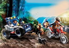 Playmobil Police Off  Road Car with Jewel Thief 70570